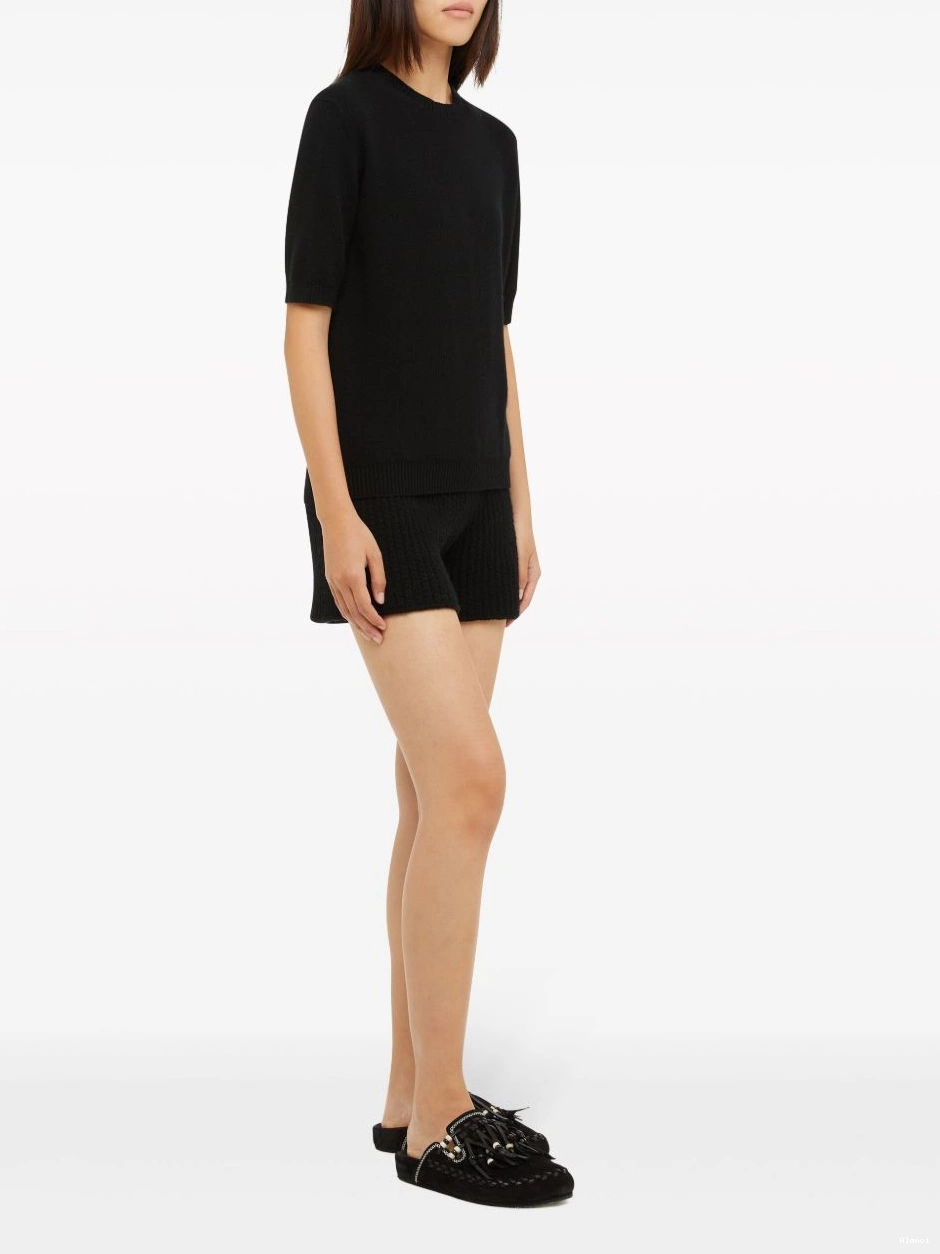 Affordable Knit T-shirt crew-neck Women A Alanui Finest 0416